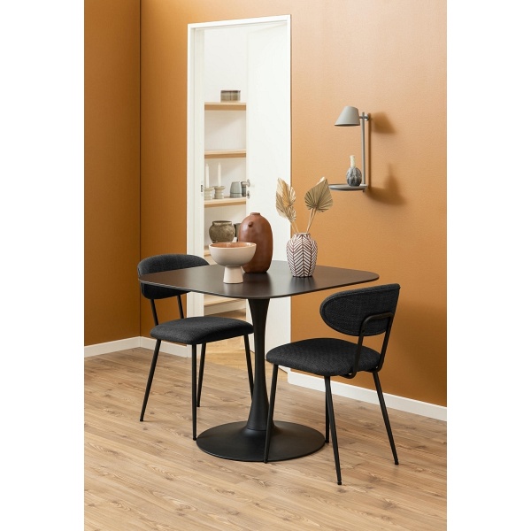 Krzesło Denise szary ciemny - ACTONA